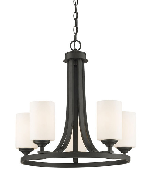 Z-lite 435-5BRZ Bronze Bordeaux Chandelier