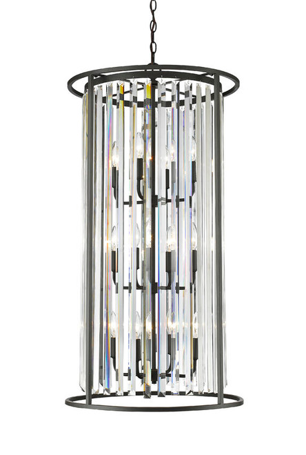 Z-lite 439-12BRZ Bronze Monarch Chandelier