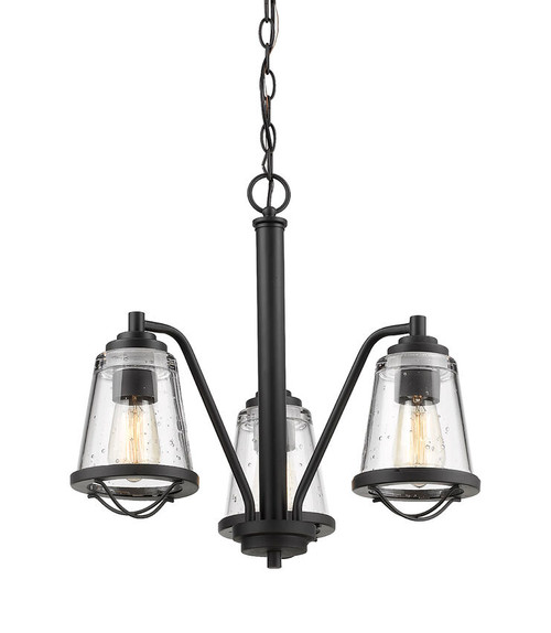 Z-lite 444-3-BRZ Bronze Mariner Chandelier