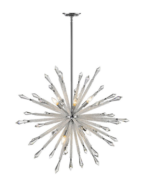 Z-lite 4002-10 Chrome Soleia Chandelier