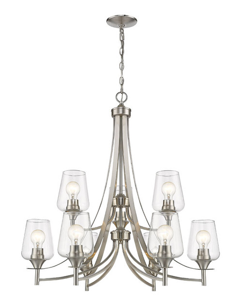 Z-lite 473-9BN Brushed Nickel Joliet Chandelier