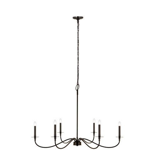 Z-lite 2301-42MB Matte Black Arrington Chandelier