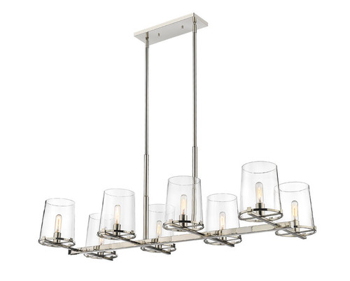 Z-lite 3032-8L-PN Polished Nickel Callista Chandelier