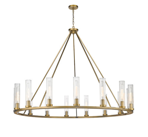 Z-lite 3031-15RB Rubbed Brass Beau Chandelier