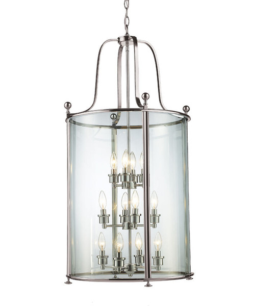 Z-lite 191-12 Brushed Nickel Wyndham Pendant