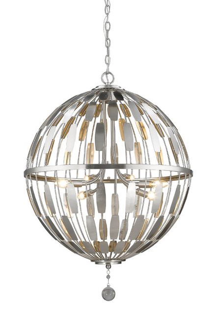 Z-lite 430B24-BN Brushed Nickel Almet Pendant