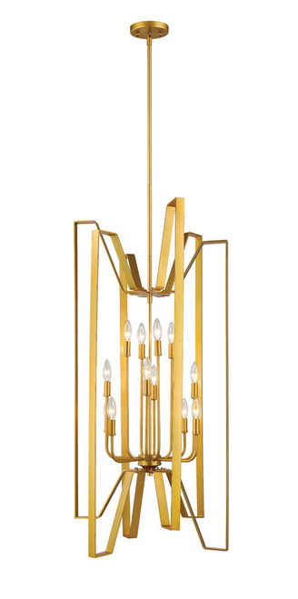 Z-lite 4000-12PMG Polished Metallic Gold Marsala Pendant