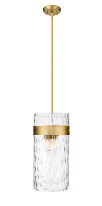 Z-lite 3035P12-RB Rubbed Brass Fontaine Pendant