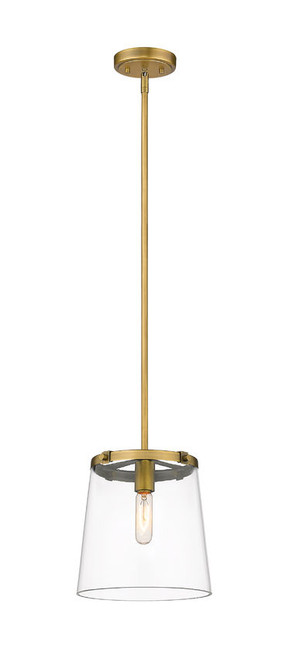 Z-lite 3032P10-RB Rubbed Brass Callista Pendant