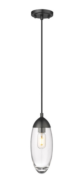 Z-lite 651P-MB Matte Black Arden Pendant