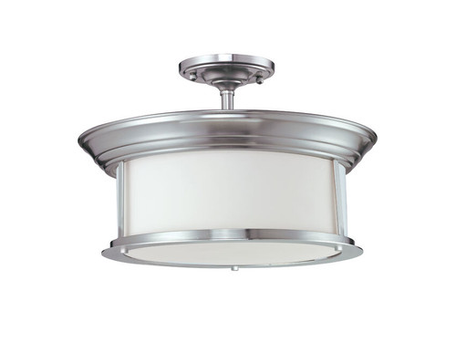 Z-lite 2002SF-BN Brushed Nickel Sonna Semi Flush Mount