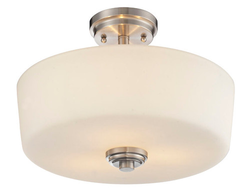 Z-lite 226SF Brushed Nickel Lamina Semi Flush Mount