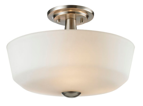 Z-lite 410SF3 Brushed Nickel Montego Semi Flush Mount