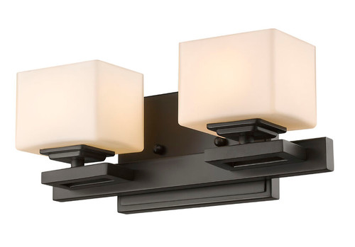 Z-lite 1914-2V-BRZ-LED Bronze Cuvier Vanity