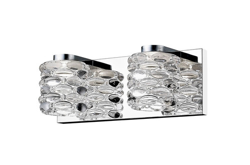 Z-lite 907-2V-LED Chrome Dawson Vanity