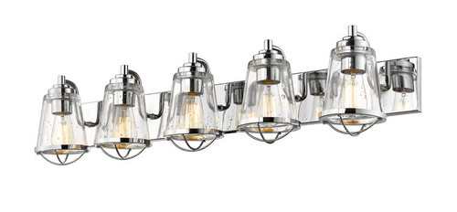 Z-lite 444-5V-CH Chrome Mariner Vanity