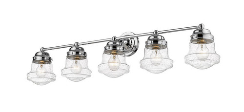 Z-lite 736-5V-CH Chrome Vaughn Vanity