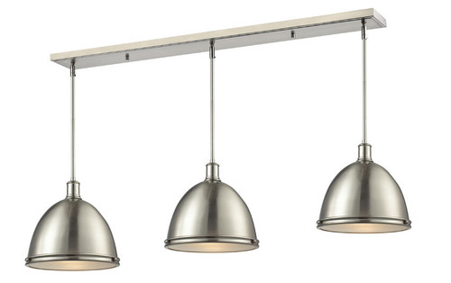 Z-lite 710P13-3BN Brushed Nickel Mason Island