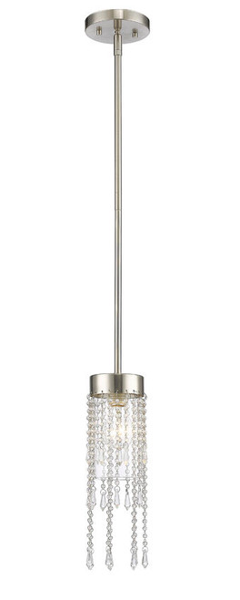 Z-lite 433MP-BN Brushed Nickel Siena Mini Pendant