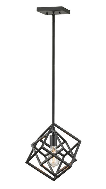 Z-lite 457MP-MB Matte Black Euclid Mini Pendant
