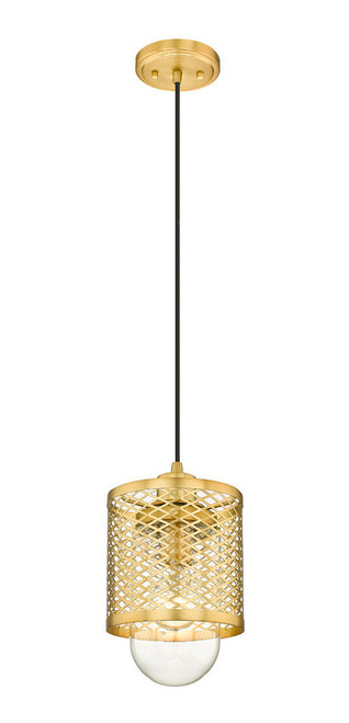 Z-lite 3037MP-RB Rubbed Brass Kipton Mini Pendant