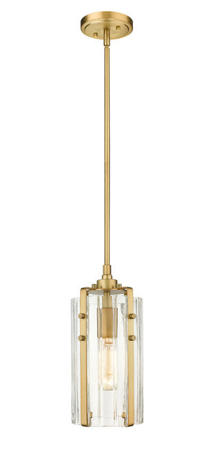 Z-lite 3036MP-RB Rubbed Brass Alverton Mini Pendant