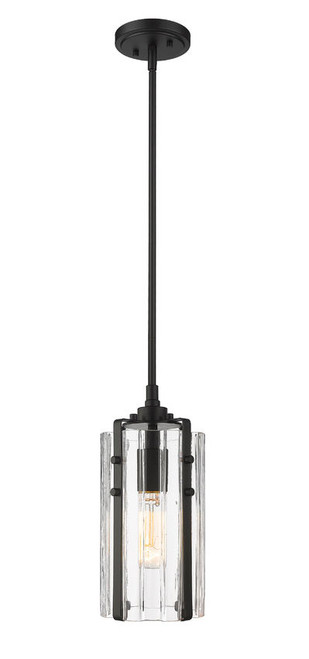 Z-lite 3036MP-MB Matte Black Alverton Mini Pendant