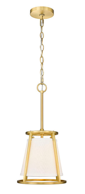 Z-lite 1935MP-RB Rubbed Brass Lenyx Pendant Mini Pendant