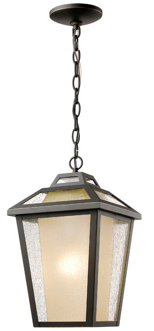 Z-lite 532CHM-ORB Oil Rubbed Bronze Memphis Outdoor Chain Mount Ceiling Fixture