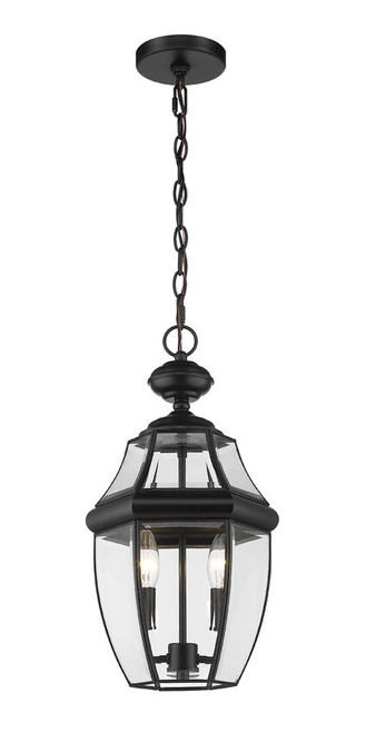 Z-lite 580CHM-BK Black Westover Outdoor Chain Mount Ceiling Fixture