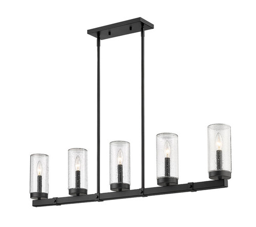 Z-lite 589-5L-BK Matte Black Marlow Outdoor Linear