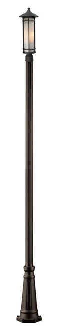 Z-lite 530PHM-519P-ORB Oil Rubbed Bronze Woodland Outdoor Post Mounted Fixture