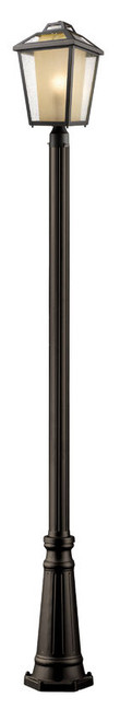 Z-lite 532PHBR-519P-ORB Oil Rubbed Bronze Memphis Outdoor Post Mounted Fixture