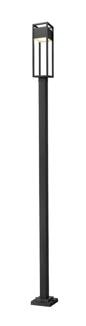 Z-lite 585PHBS-536P-BK-LED Black Barwick Outdoor Post Mounted Fixture
