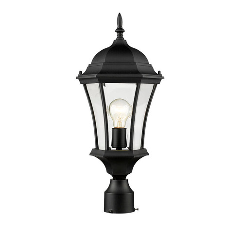 Z-lite 522PHM-BK Black Wakefield Outdoor Post Mount Fixture