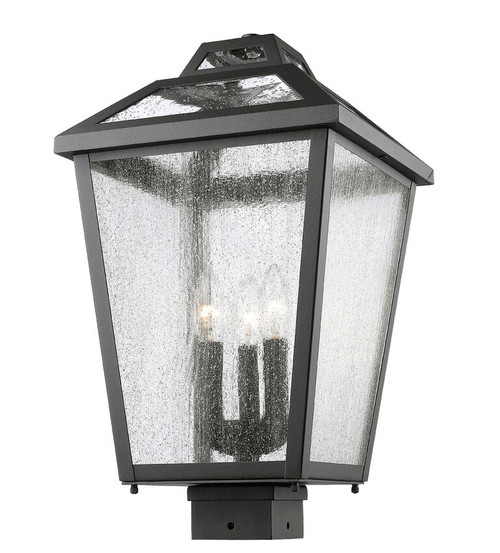 Z-lite 539PHBS-BK Black Bayland Outdoor Post Mount Fixture