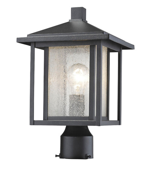 Z-lite 554PHM-BK Black Aspen Outdoor Post Mount Fixture