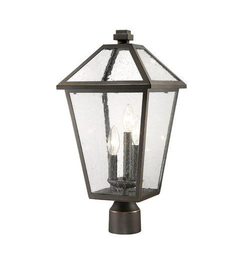 Z-lite 579PHBR-ORB Oil Rubbed Bronze Talbot Outdoor Post Mount Fixture