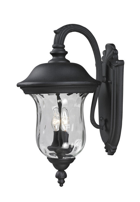 Z-lite 534M-BK Black Armstrong Outdoor Wall Sconce