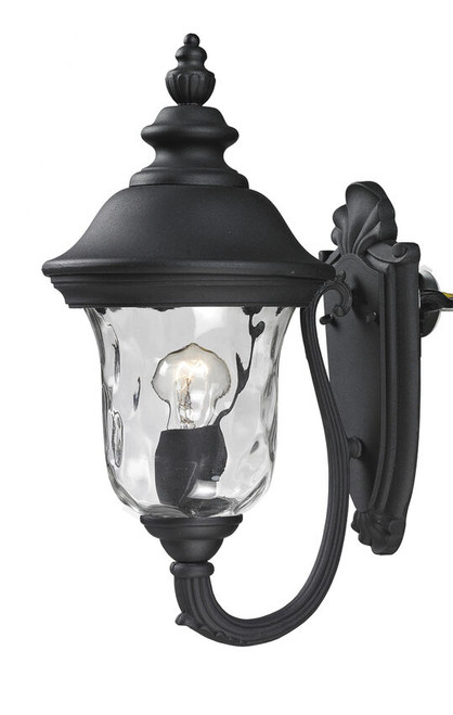 Z-lite 533S-BK Black Armstrong Outdoor Wall Sconce