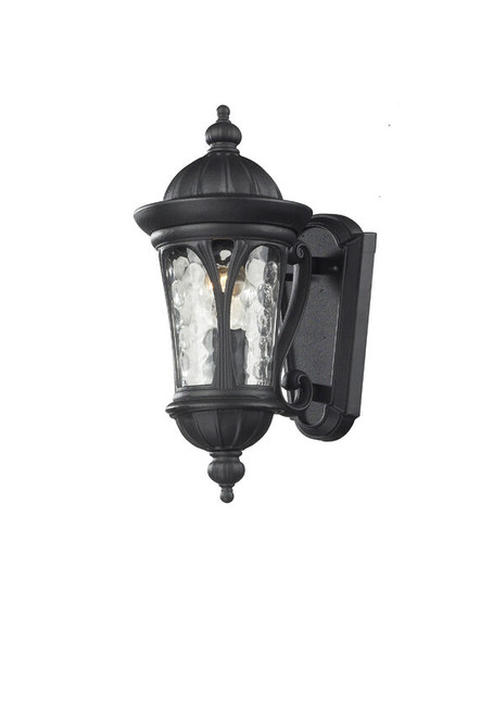 Z-lite 543S-BK Black Doma Outdoor Wall Sconce