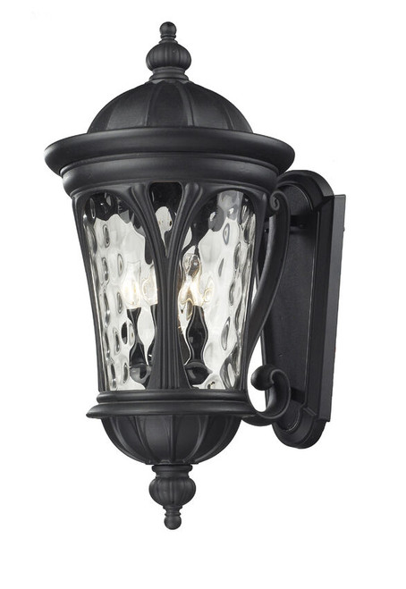 Z-lite 543B-BK Black Doma Outdoor Wall Sconce