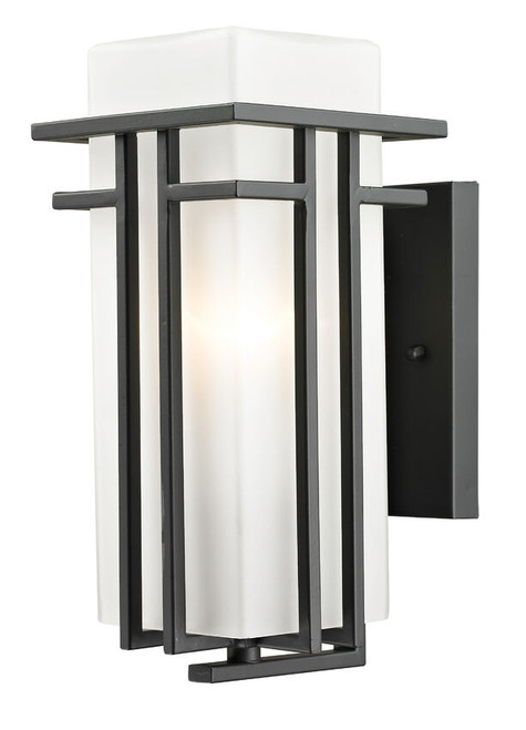 Z-lite 550S-ORBZ Outdoor Rubbed Bronze Abbey Outdoor Wall Sconce