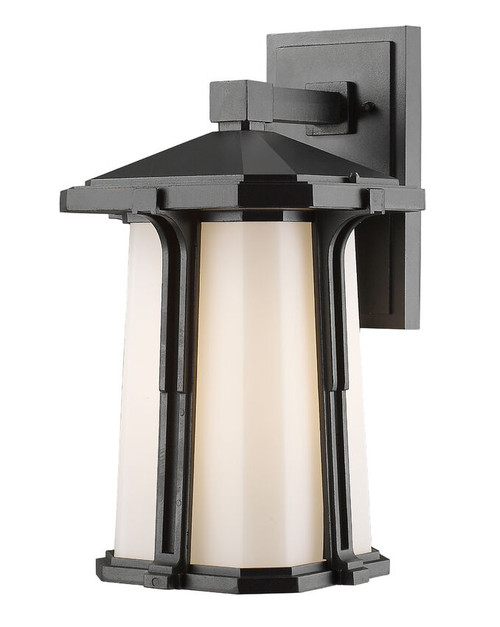 Z-lite 542B-BK Black Harbor Lane Outdoor Wall Sconce