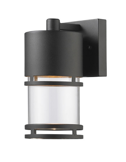 Z-lite 553S-BK-LED Black Luminata Outdoor Wall Sconce