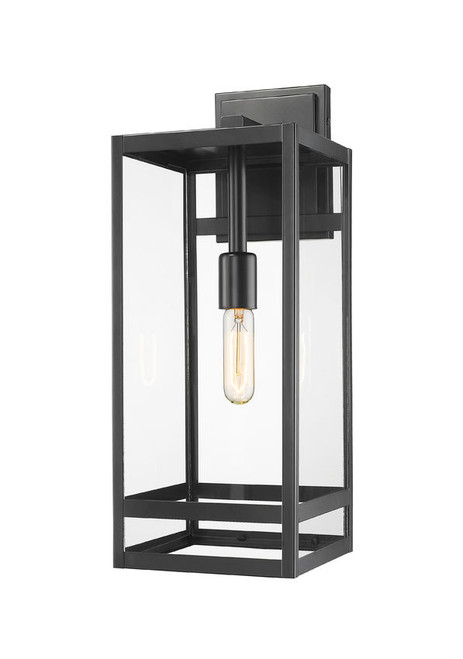 Z-lite 596B-BK Black Nuri Outdoor Wall Sconce