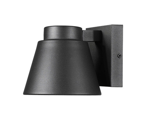 Z-lite 544S-BK-LED Black Asher Outdoor Wall Sconce