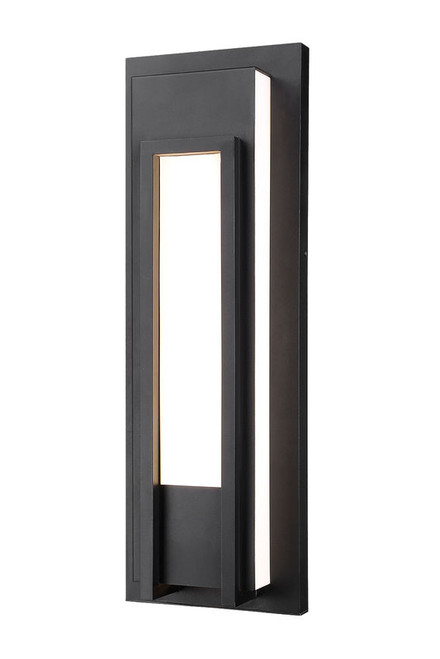 Z-lite 520B-BK-LED Black Keaton Outdoor Wall Sconce