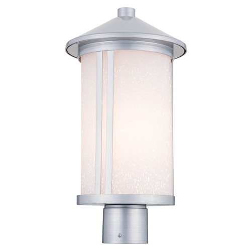 Kichler Lighting 59101BA Lombard 17.25" 1 Light Post Lantern Brushed Aluminum