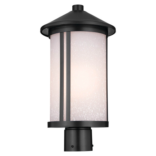 Kichler Lighting 59101BK Lombard 17.25" 1 Light Post Lantern Black